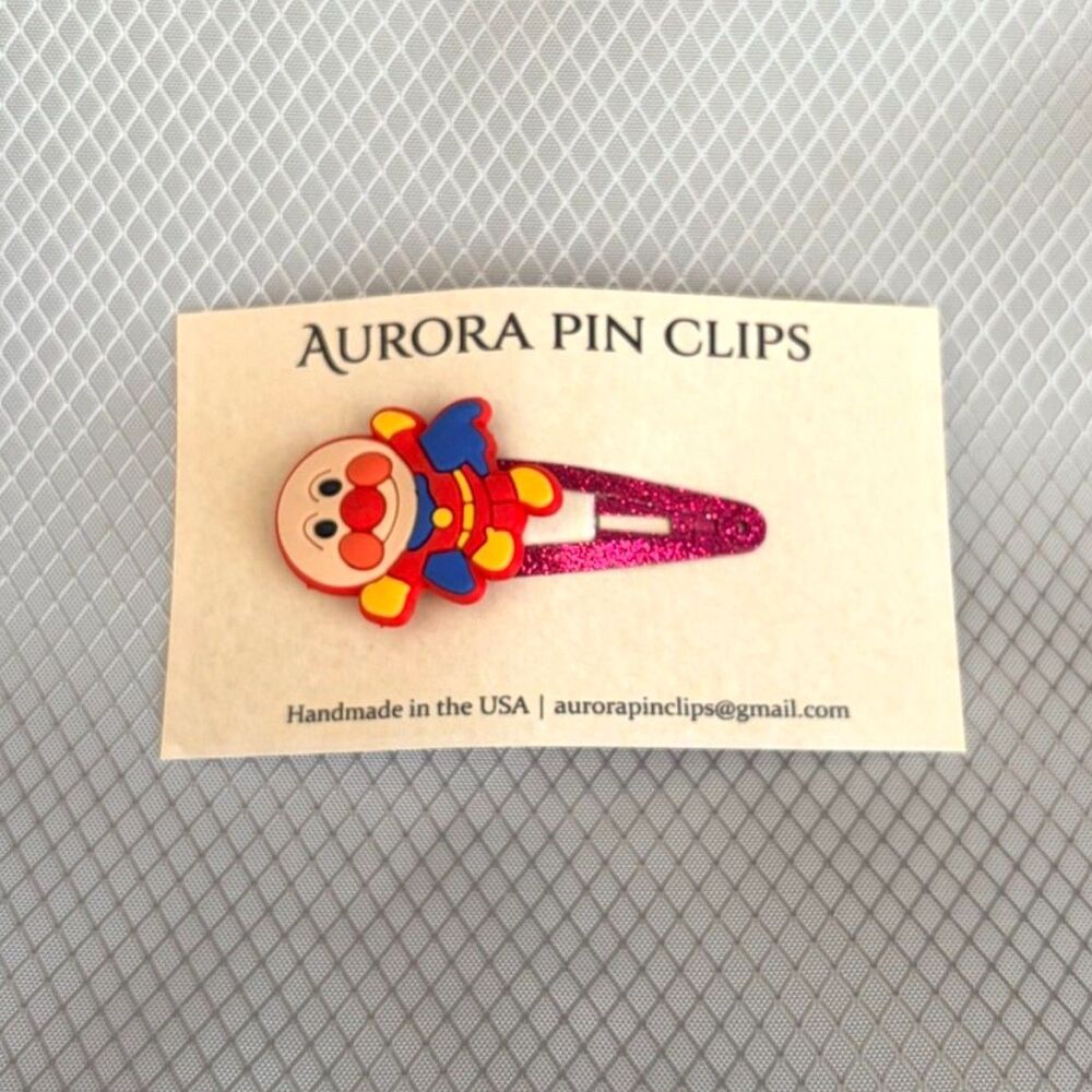 Aurora Pin Clips 55mm Hair Clip - Anpanman